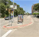 Mupi en entorno Hospital Trueta / Sant Ponç